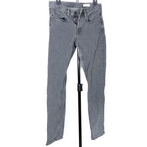 AllSaints Reed Jeans Men's 30 Gray Slim Fit Button Fly Denim